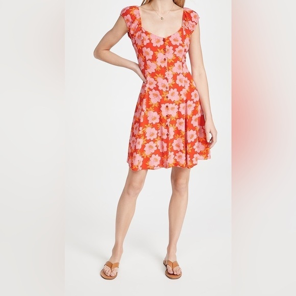 ROLLA’S Erin Datura Floral Print Dress Size Small - Picture 1 of 15